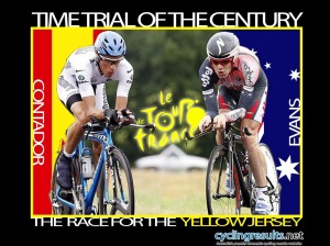 Cadel Evans Tour de France Desktop Wallpaper